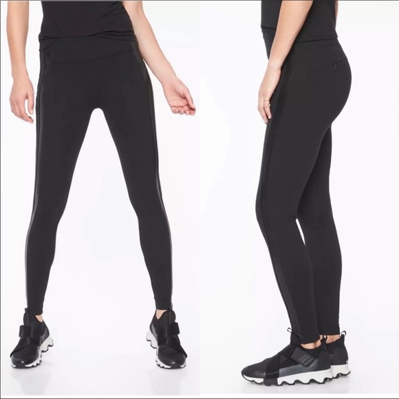Athleta Pants - Athleta flatiron tux legging tight size med